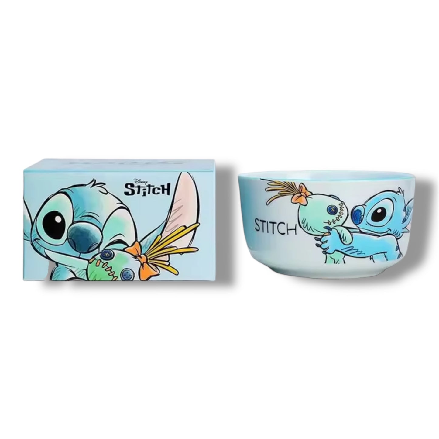 SET DE VAJILLA DE CERÁMICA CON DISEÑO DE STITCH