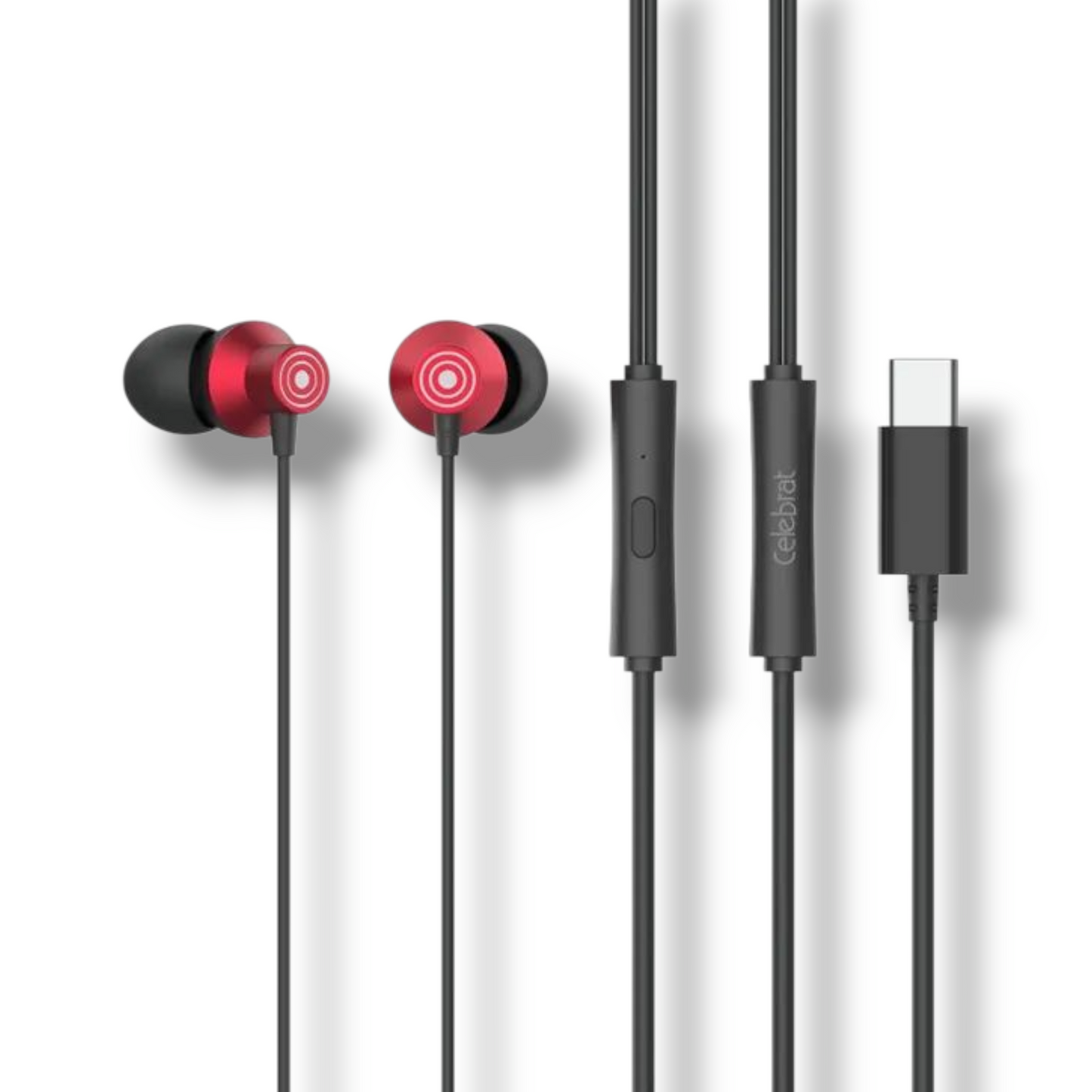 AUDIFINOS USB-C 1.2M - CELEBRAT D15