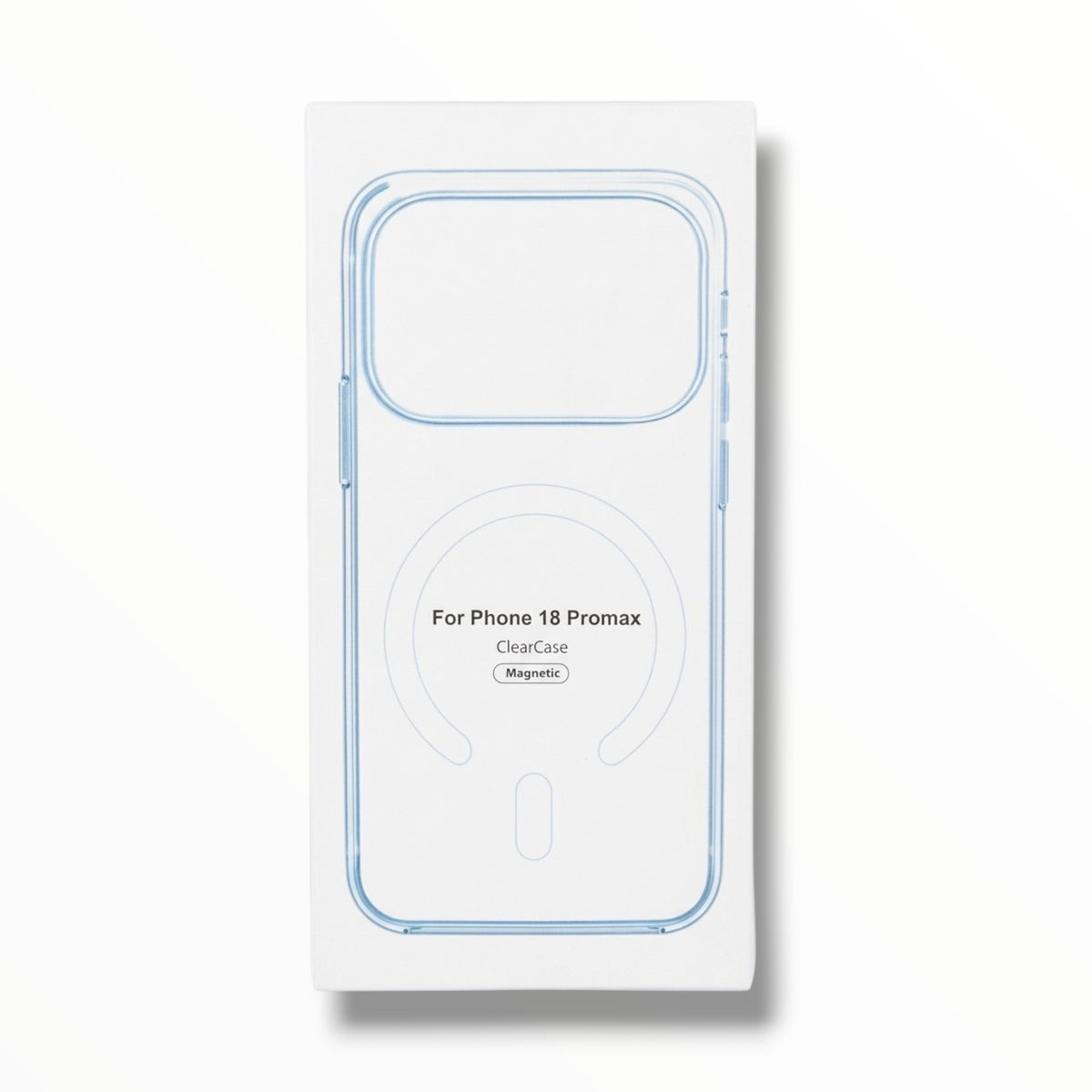 IPHONE 18 PRO MAX - ESTUCHE TRASPARENTE MAGSAFE