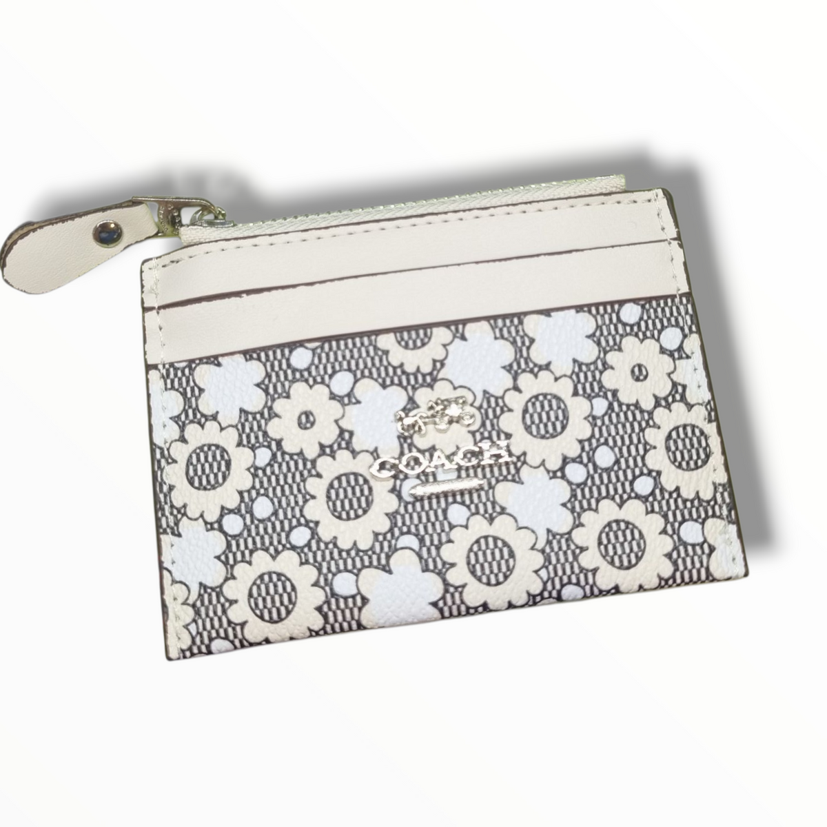 MONEDERO TARJETERO PARA DAMA ESTILO COACH - AAA - 1 UNIDAD
