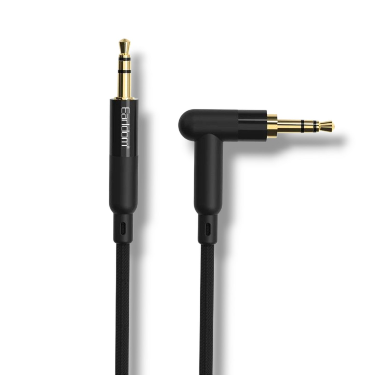 CABLE AUXILIAR 3,5 mm MACHO A 3,5 mm MACHO TRENZADO 1M - Earldom AUX49