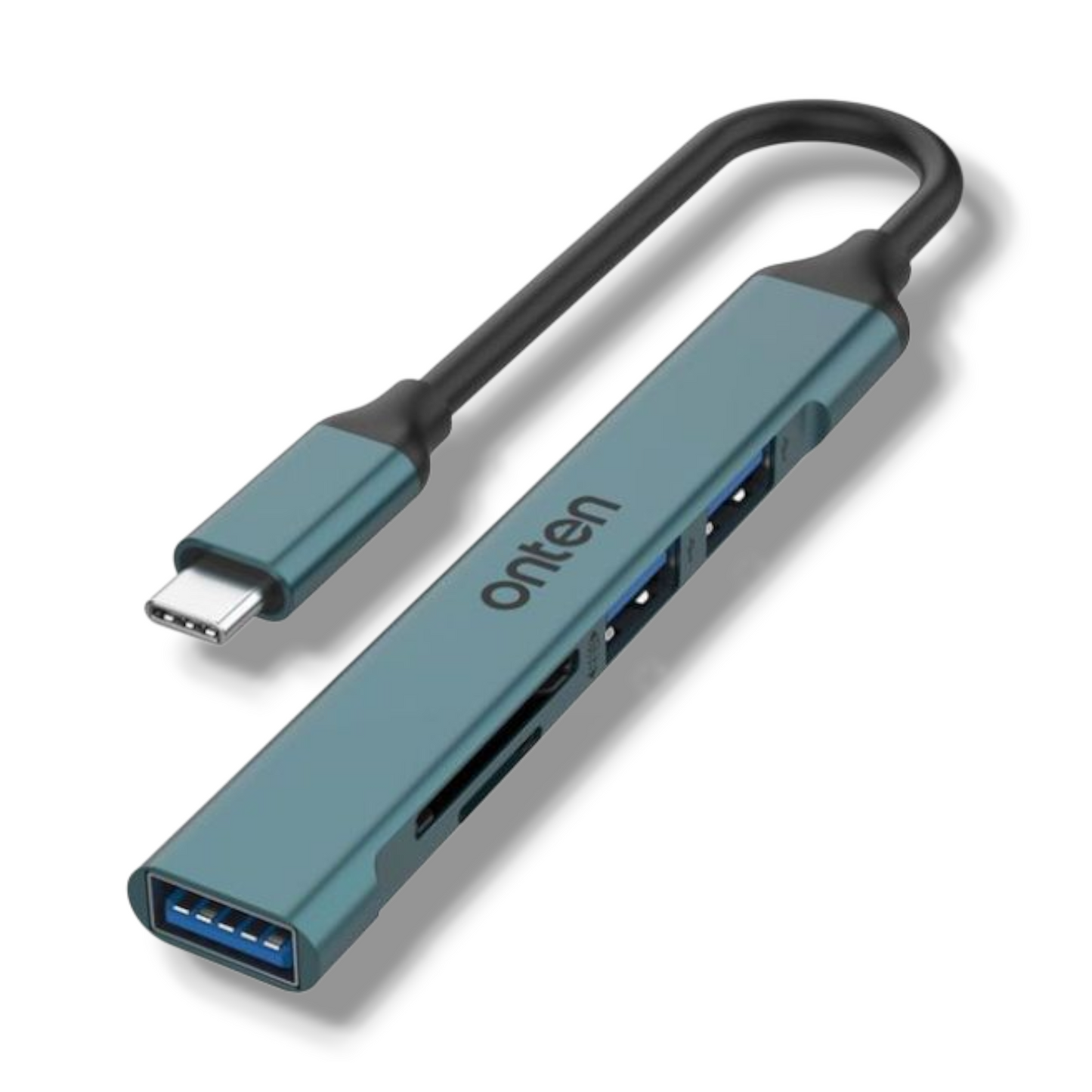 HUB USB-C A 3 USB-A + SD/TF - OTN-9705D ONTEN