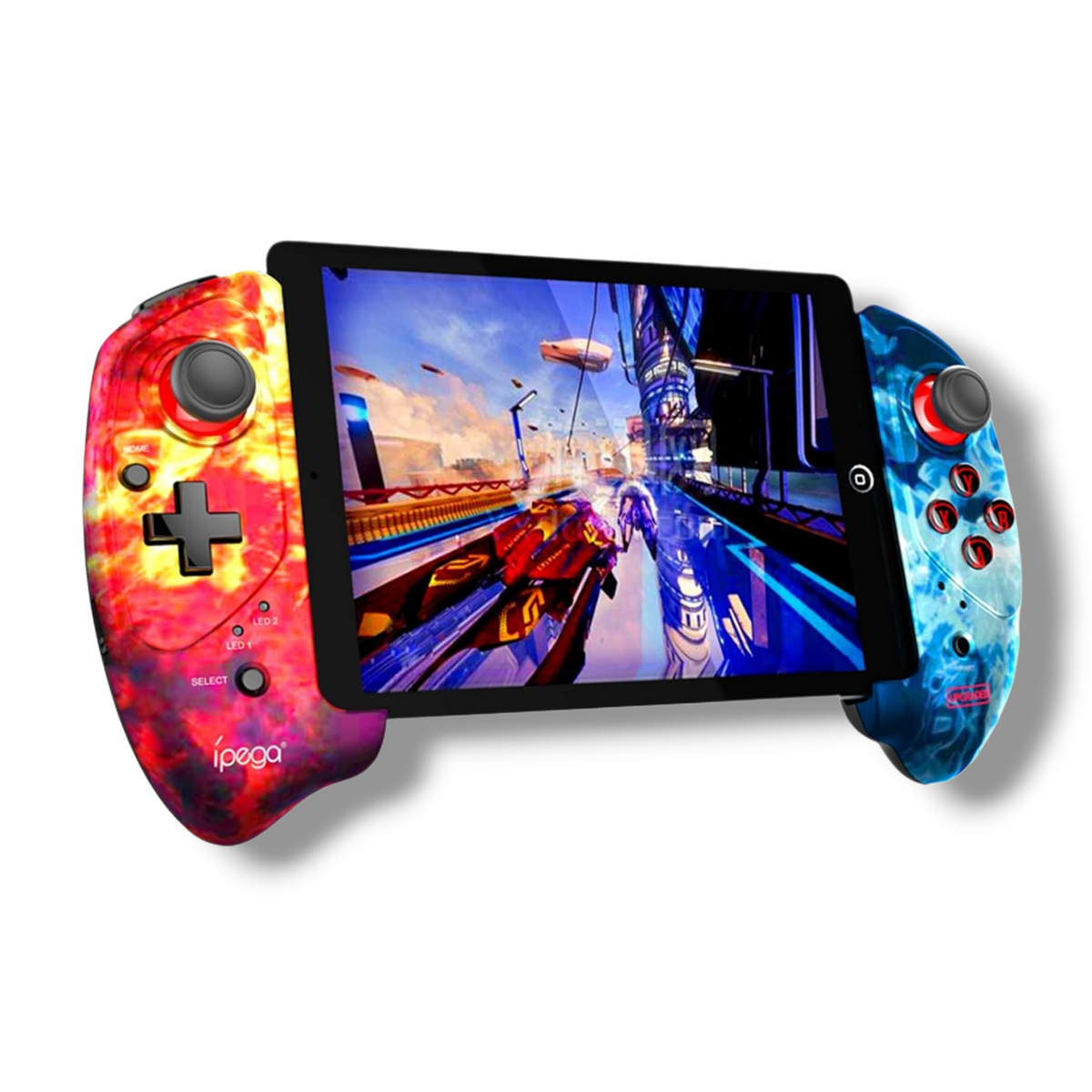 GAMEPAD CONTROL INALÁMBRICO RETRÁCTIL PARA CELULAR/TABLET/IPAD/SMARTTV/PC/PS4/NINTENDO - ÍPEGA PG-9083B
