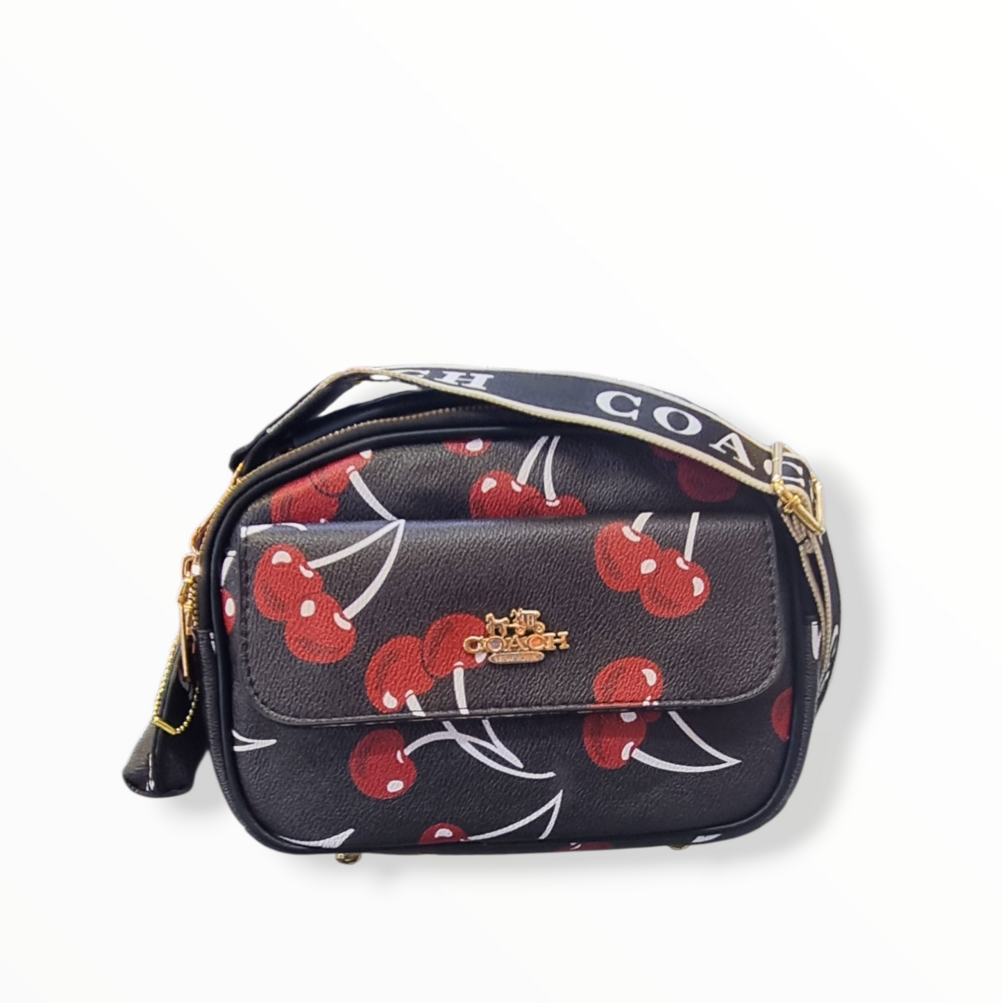 BOLSO MANOS LIBRE ESTILO COACH -AAA PARA DAMA