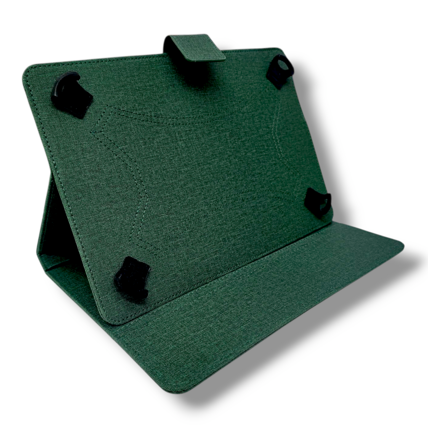 Estuche de Agenda para Tablet 12" Pulgadas Universal - Verde Oscuro