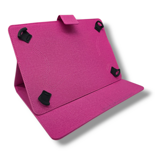 Estuche de Agenda para Tablet 12" Pulgadas Universal - Rosado