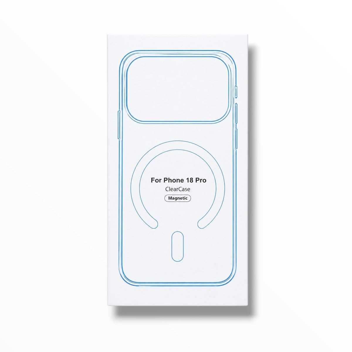 IPHONE 18 PRO - ESTUCHE TRASPARENTE MAGSAFE