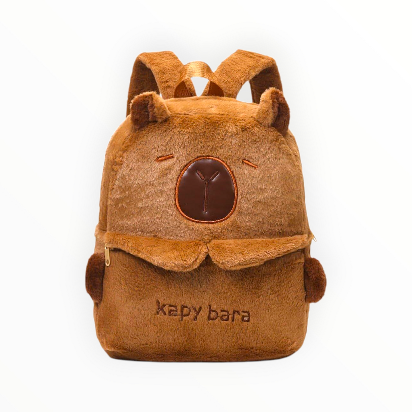 Bulto apeluchado de capybara de 35cm
