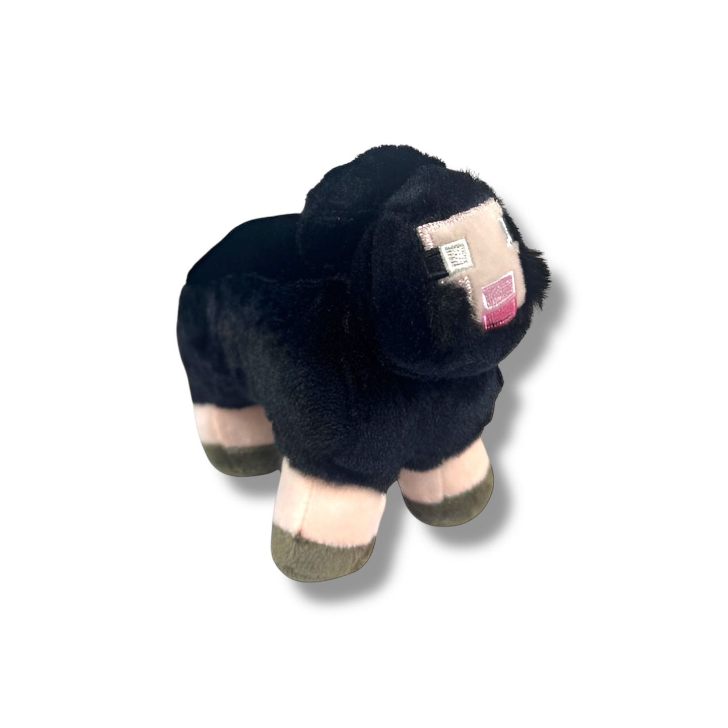 Peluche oveja negra de minecraft de 12cm