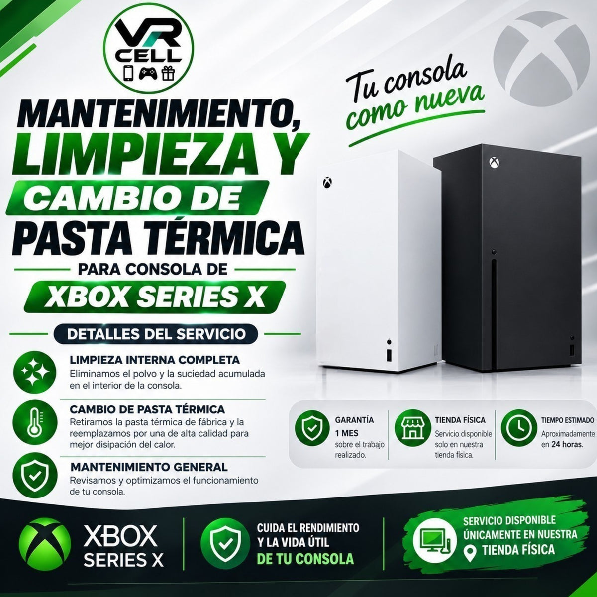 MANTENIMIENTO, LIMPIEZA Y CAMBIO DE PASTA TERMICA PARA CONSOLA DE XBOX SERIES X