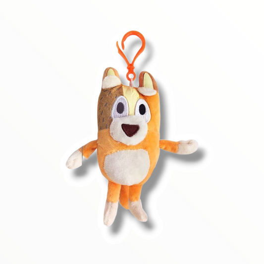 Llavero de Bluey y bingo de 15cm