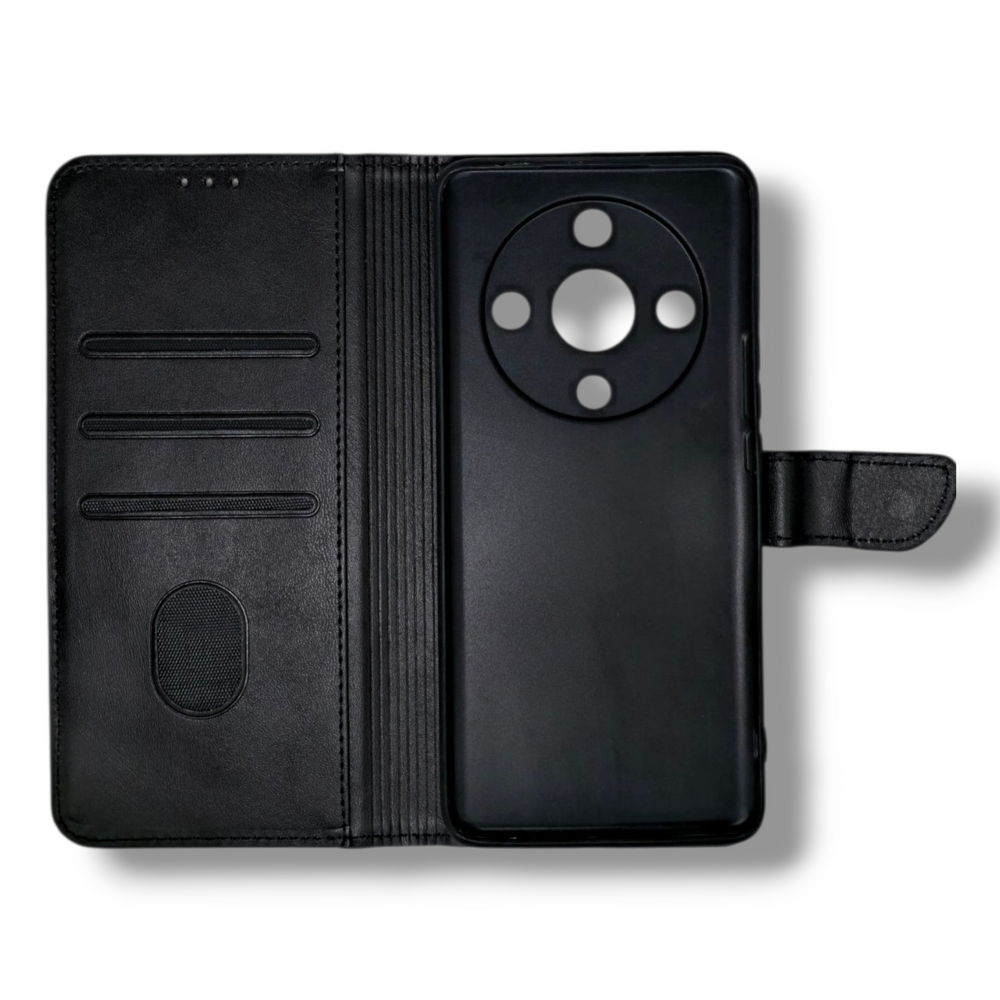 HONOR MAGIC 6 LITE / HONOR X9B 5G - ESTUCHE DE AGENDA NEGRO