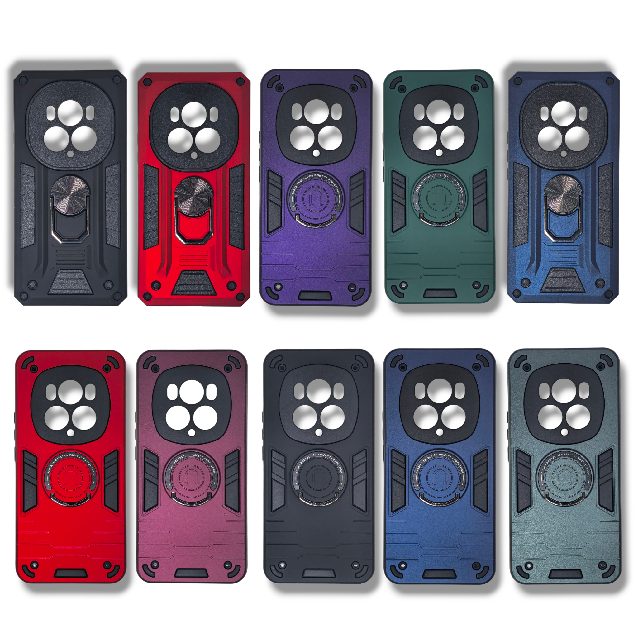 HONOR MAGIC 6 PRO - ESTUCHE REFORZADO CON ANILLO COLORES VARIOS