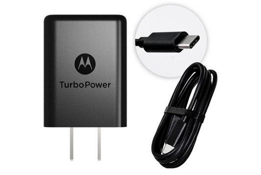 Cargador 15W USB-A con Cable - Motorola Turbo Power