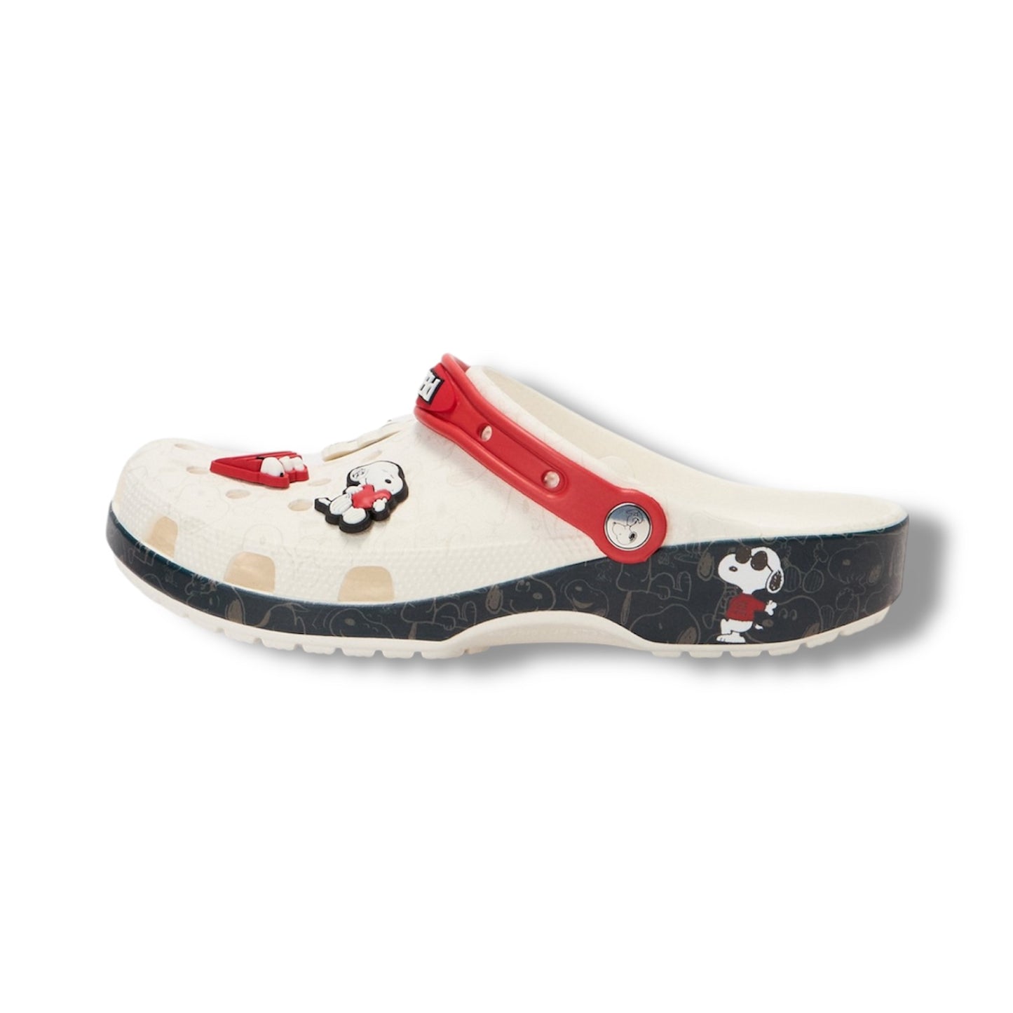 CROCS AAA CON DISEÑO DE SNOOPY - DIFERENTES TALLAS