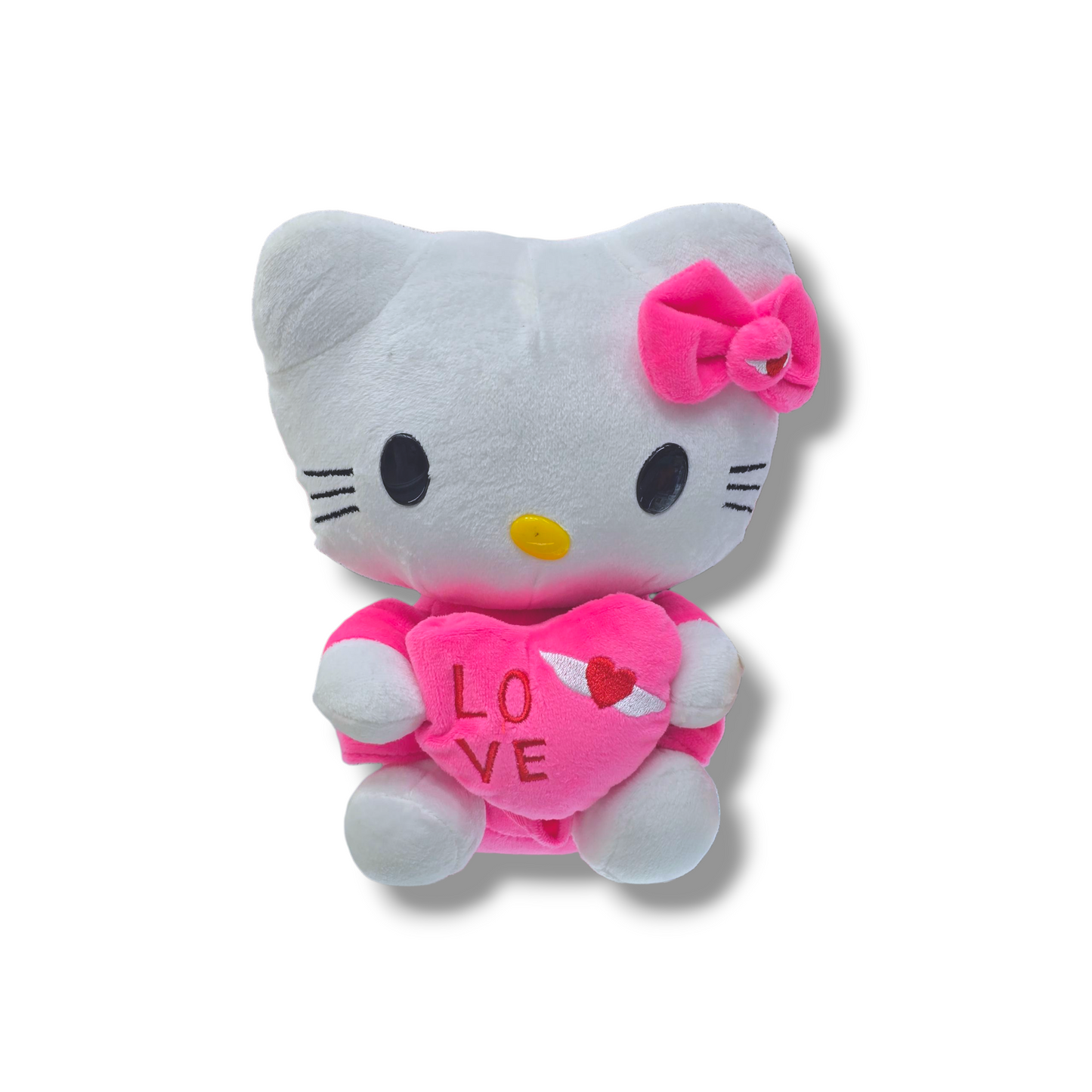 PELUCHE DE HELLO KITTY - DISEÑO ADORABLE - 19 CM APROX