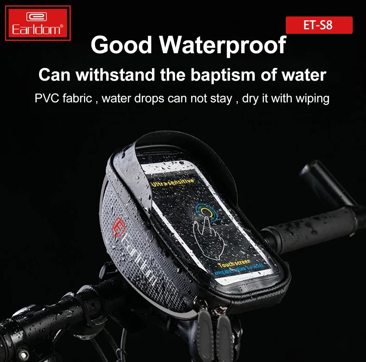 Holder Impermeable para Bicicletas- Earldom ET-S8