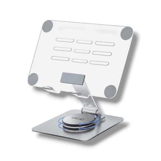 SOPORTE GIRATORIO PLEGABLE DE  360° PARA TABLET - KP-930