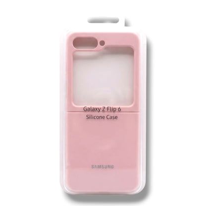 SAMSUNG GALAXY Z FLIP 6 - ESTUCHE DE SILICONE VARIOS COLORES