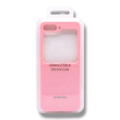 SAMSUNG GALAXY Z FLIP 6 - ESTUCHE DE SILICONE VARIOS COLORES
