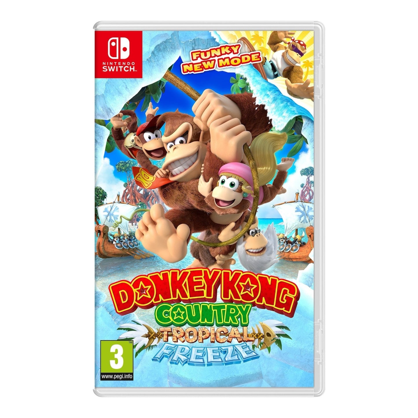DONKEY KONG COUNTRY TROPICAL FREEZE NINTENDO SWITCH