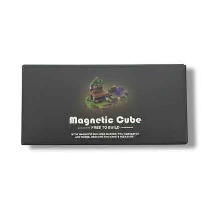 ROMPECABEZAS DE CUBOS MAGNÉTICOS CON DISEÑO DE MINECRAFT 48 PIEZAS - H067