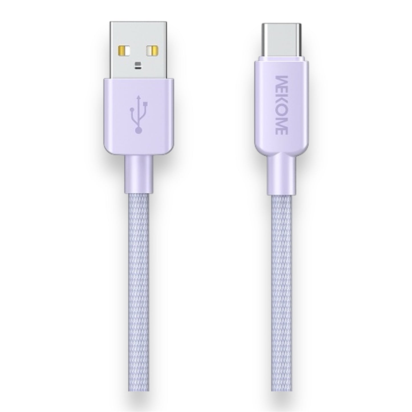 CABLE USB-A A USB-C 6A 1M - TRENZADO WEKOME WDC-03a