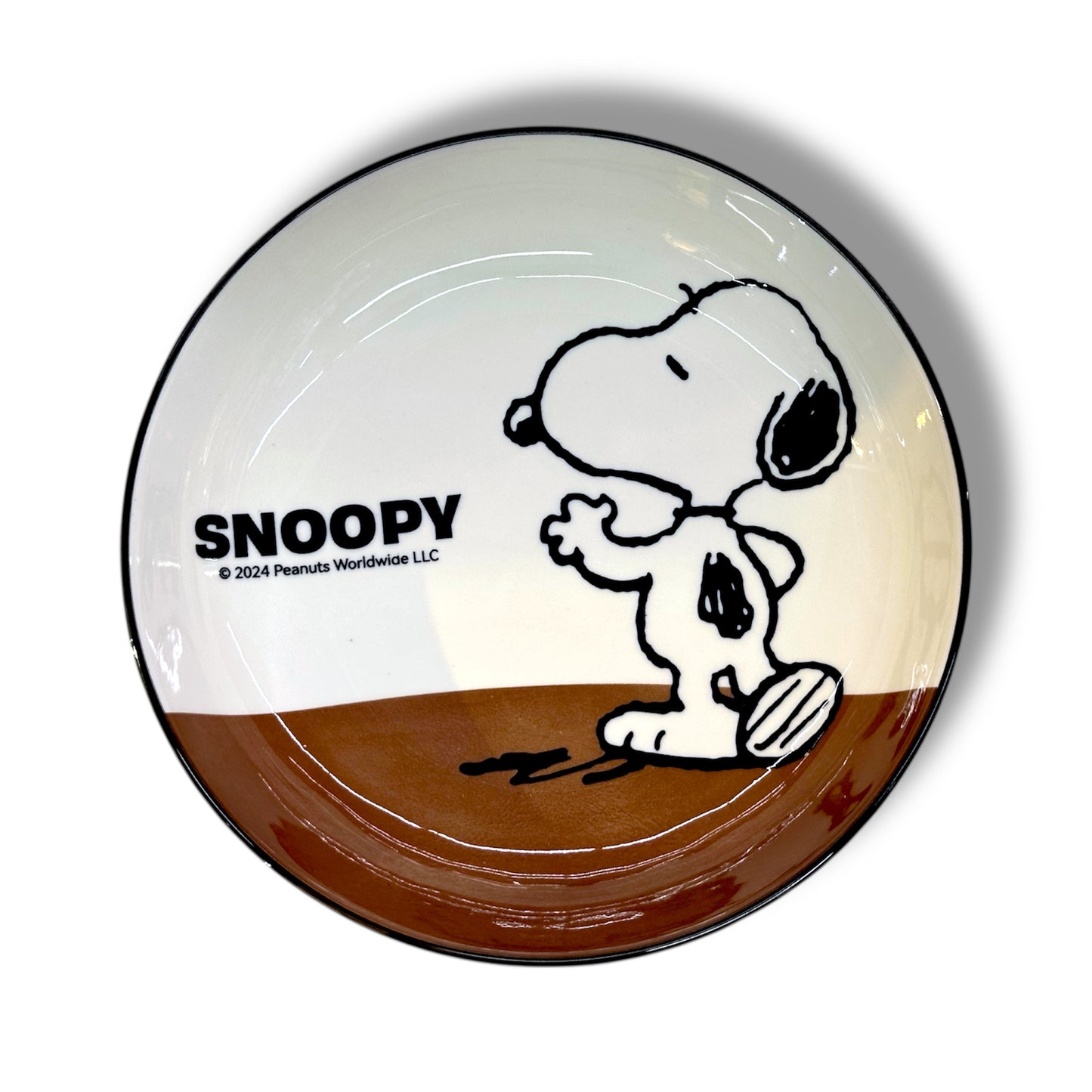 SET DE VAJILLA DE CERÁMICA CON DISEÑO DE SNOOPY