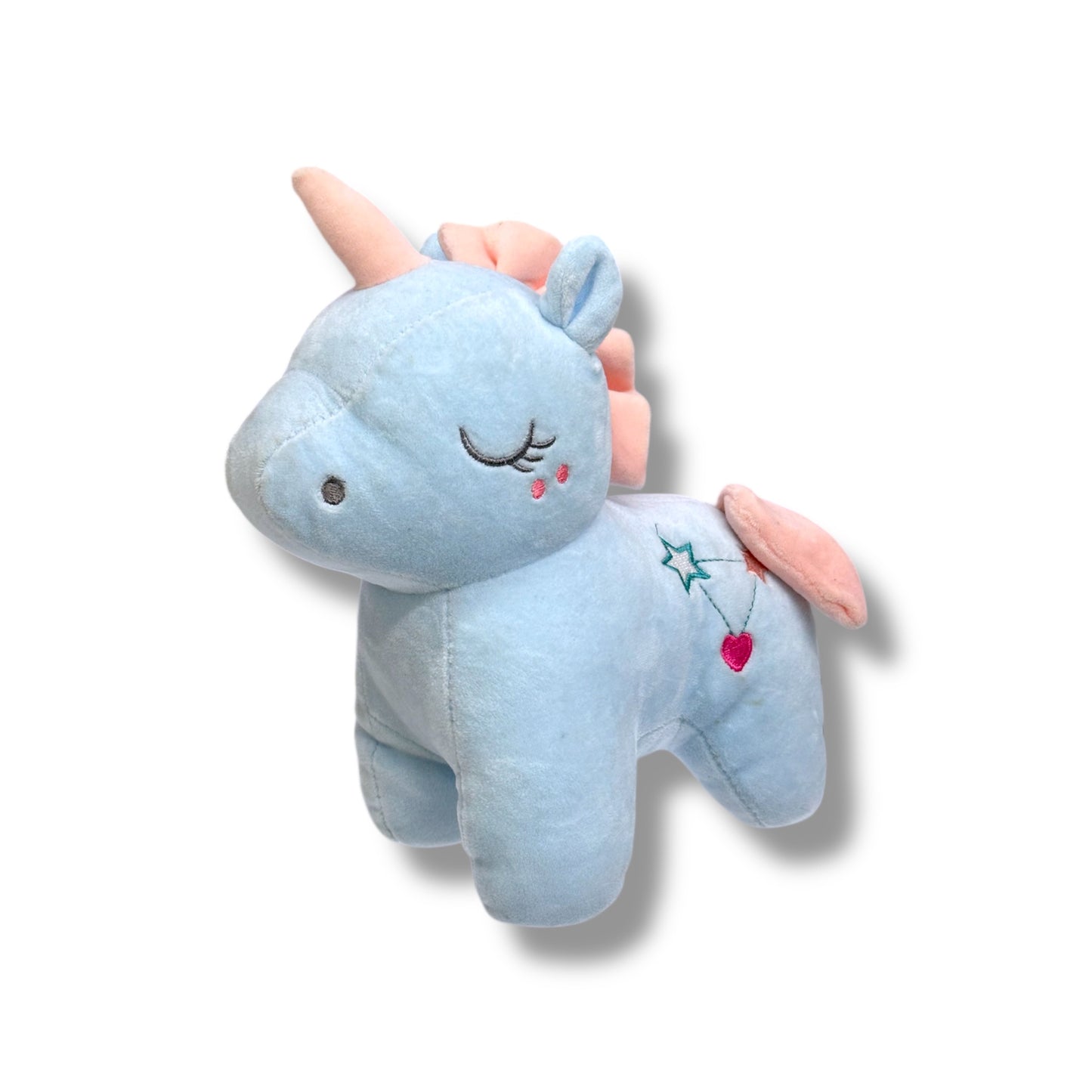 PELUCHE DE UNICORNIO DE 22 CM APROX