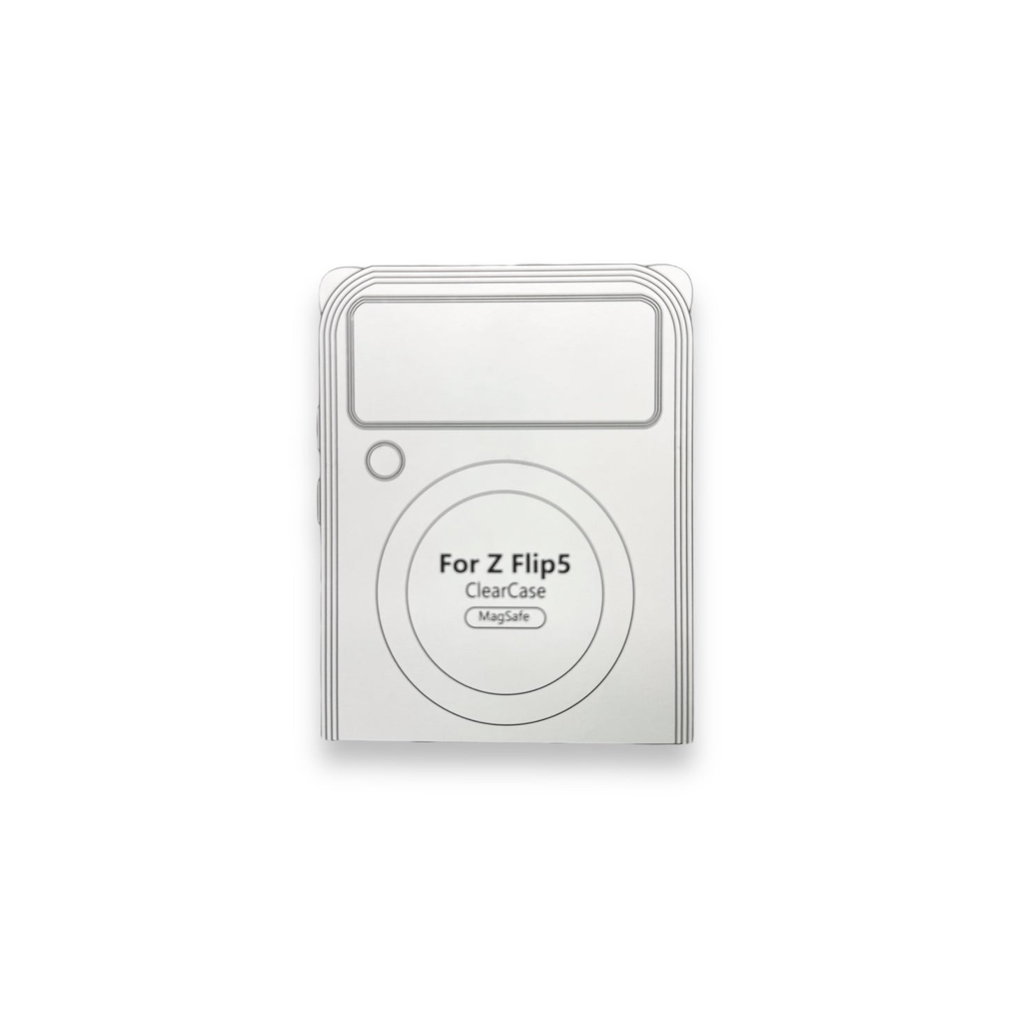 Samsung Z FLIP 5 - Estuche MagSafe Trasparente