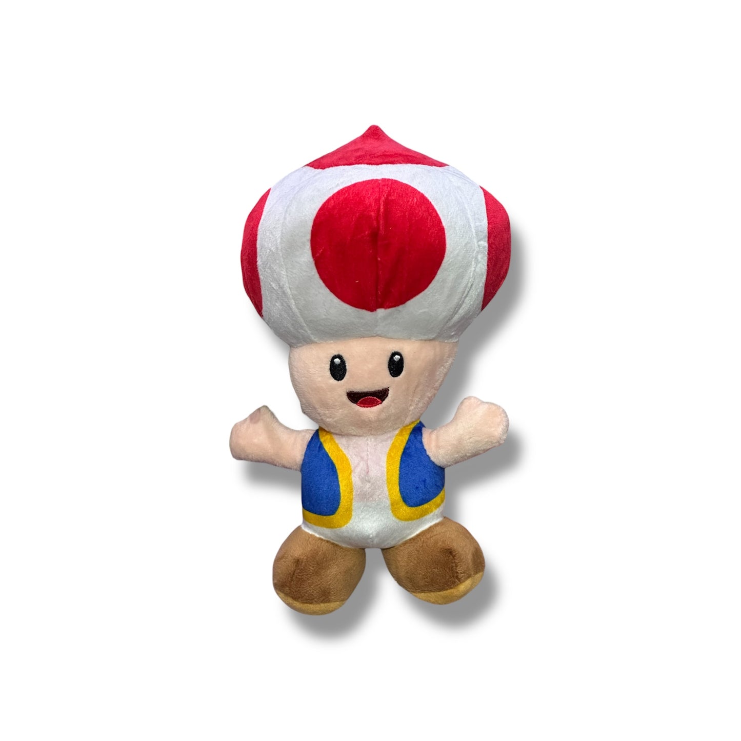 PELUCHE DE RED TOAD DE LA COLECCIÓN DE MARIO BROS