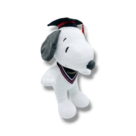 PELUCHE DE SNOOPY CON TEMA DE GRADUACIÓN DE 28 CM APROX