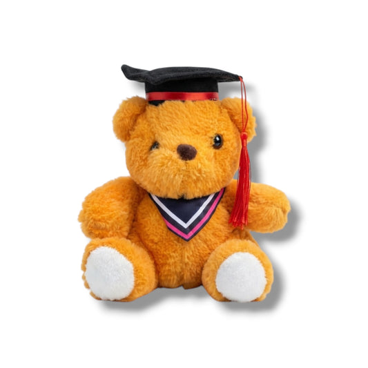PELUCHE DE OSO CON TEMA DE GRADUACIÓN DE 15 CM APROX