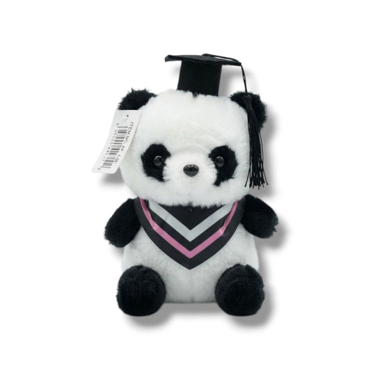 PELUCHE DE PANDA CON TEMA DE GRADUACIÓN DE 19 CM APROX