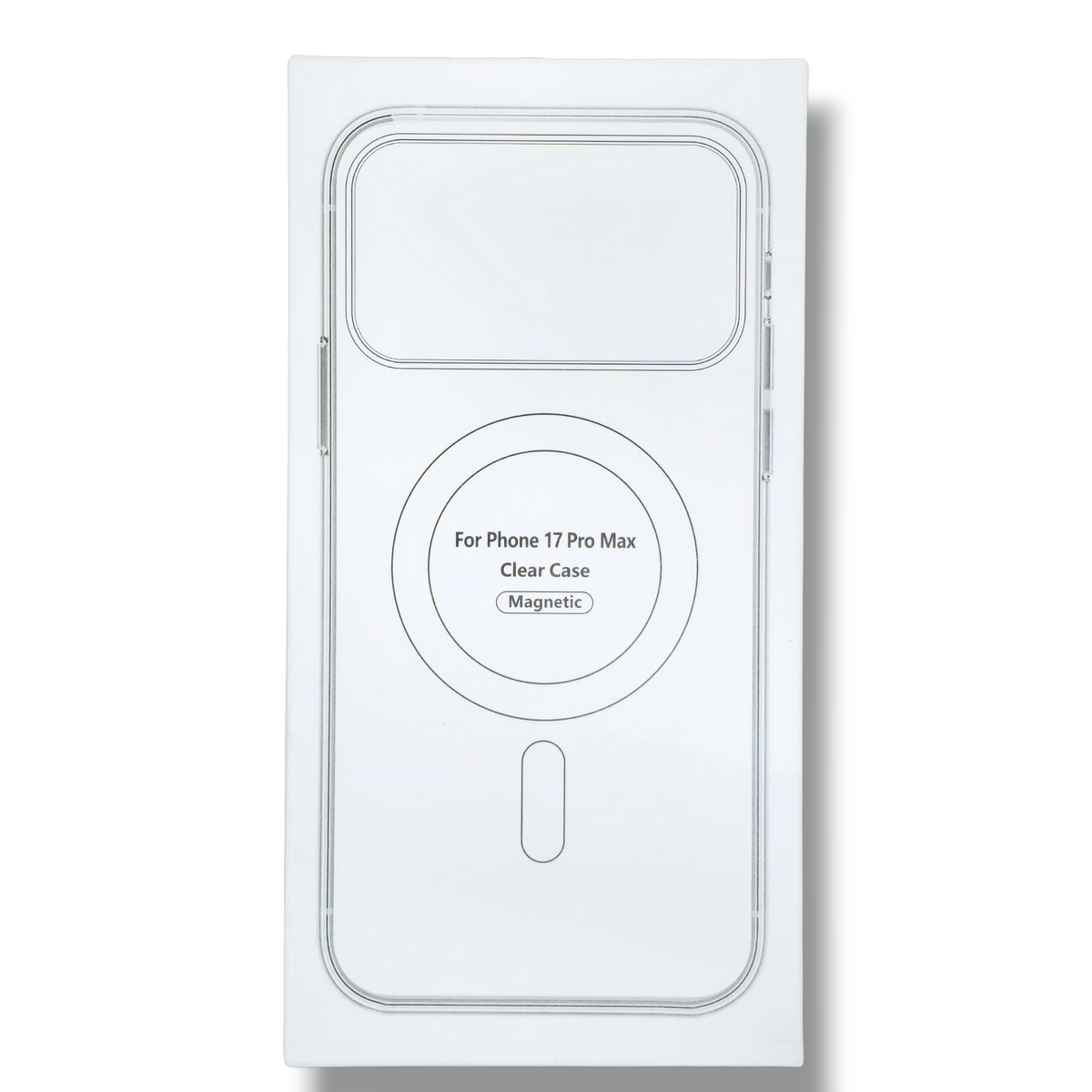 IPHONE 18 PRO MAX / 17 PRO MAX  - ESTUCHE TRASPARENTE MAGSAFE