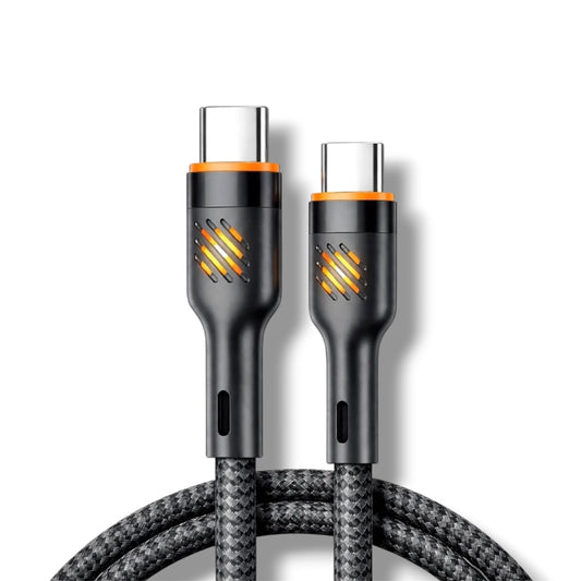 CABLE USB-C A USB-C 65W 1M TRENZADO - YOUSHENKU K-67