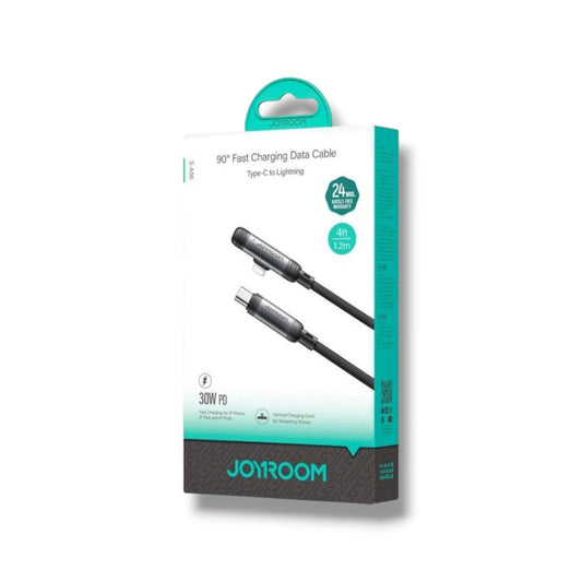 CABLE USB-C A LIGHTNING 30W 1.2M TRENZADO - JOYROOM - S-A56