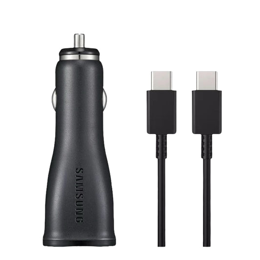 Cargador para Carro Samsung 25W USB-C + Cable USB-C a USB-C