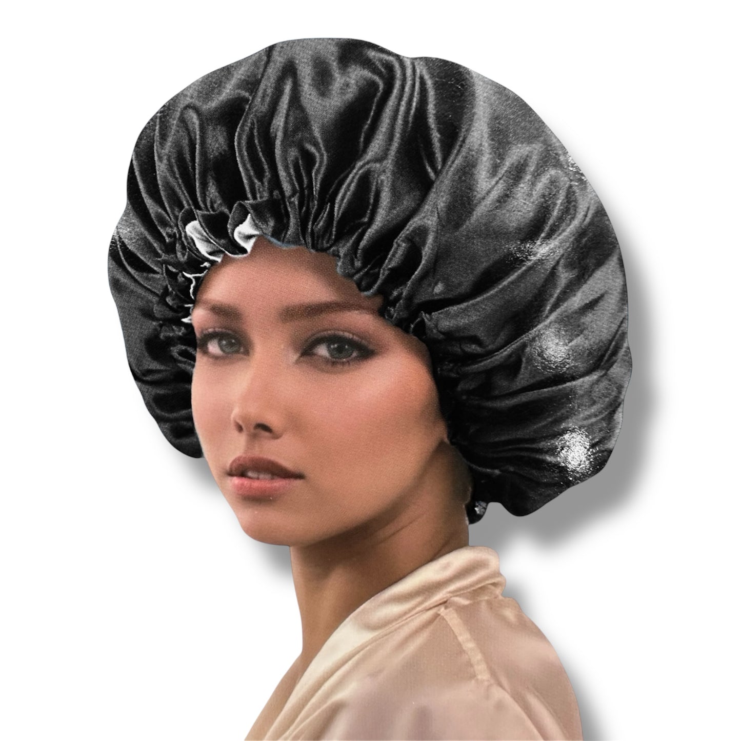 GORROS DE SATIN PARA EL CABELLO - DIFERENTES COLORES - 1 UNIDAD