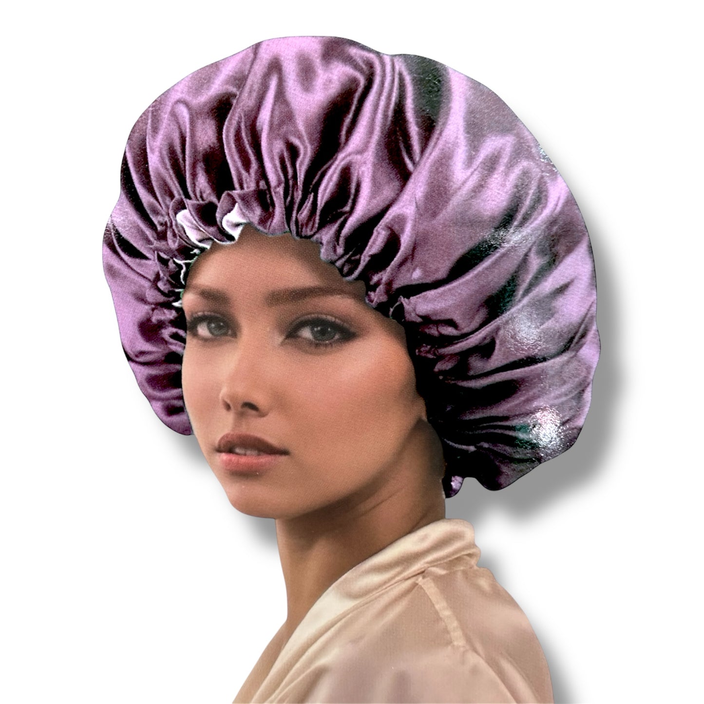 GORROS DE SATIN PARA EL CABELLO - DIFERENTES COLORES - 1 UNIDAD
