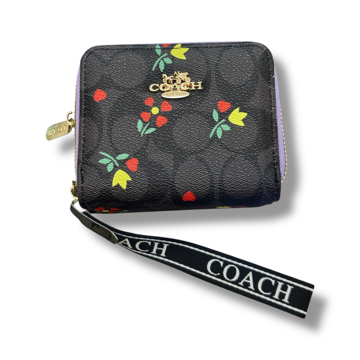 BILLETERA ESTILO COACH AAA - NEGRO