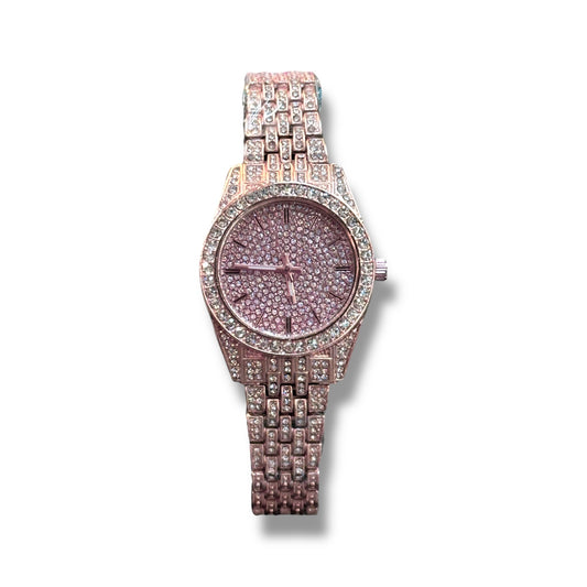 RELOJ DE BAÑO DE ORO PARA MUJER