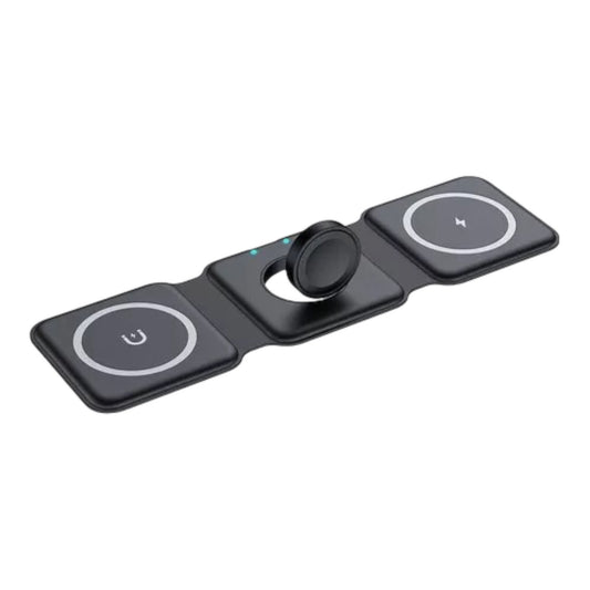 Cargador Inalámbrico 3 en 1, compatible con iPhone/AirPods/AppleWatch