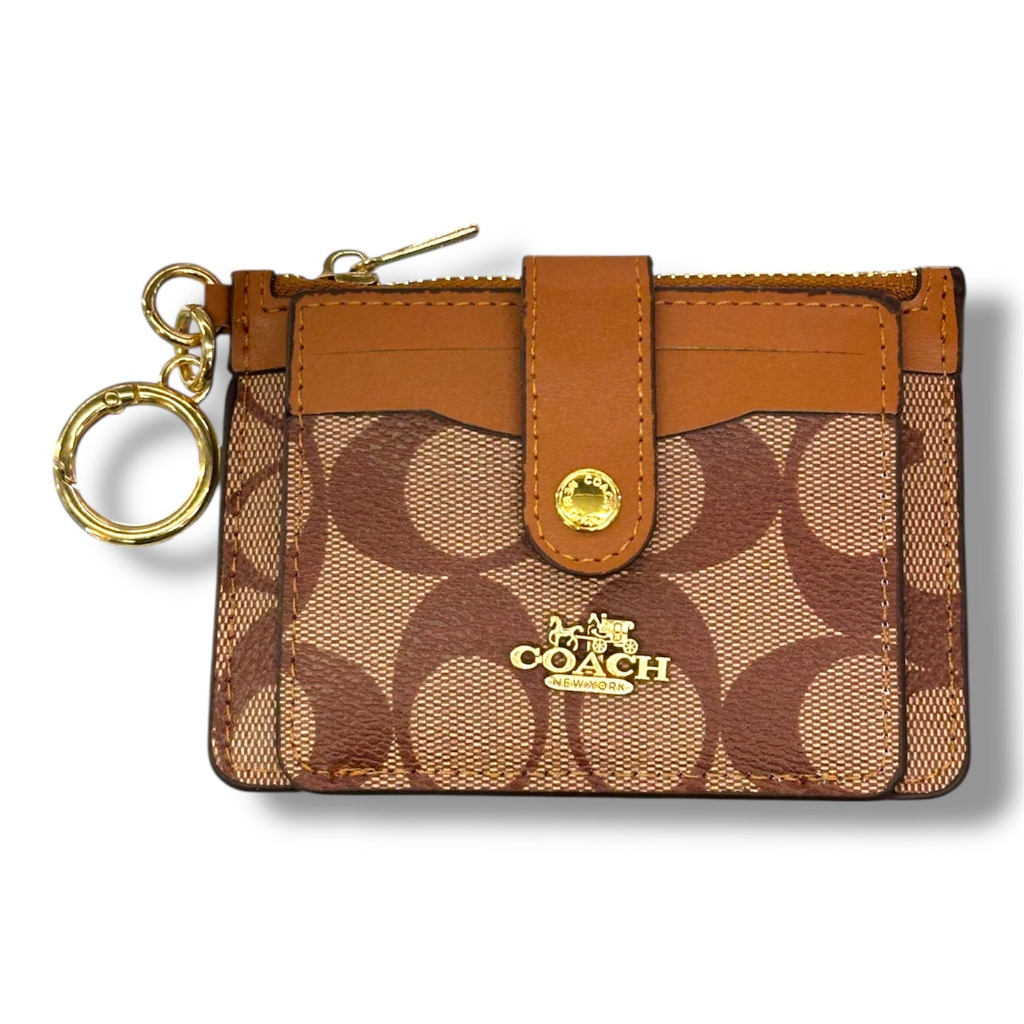 TARJETEROS ESTILO COACH AAA - DIFERENTES COLORES - 1 UNIDAD