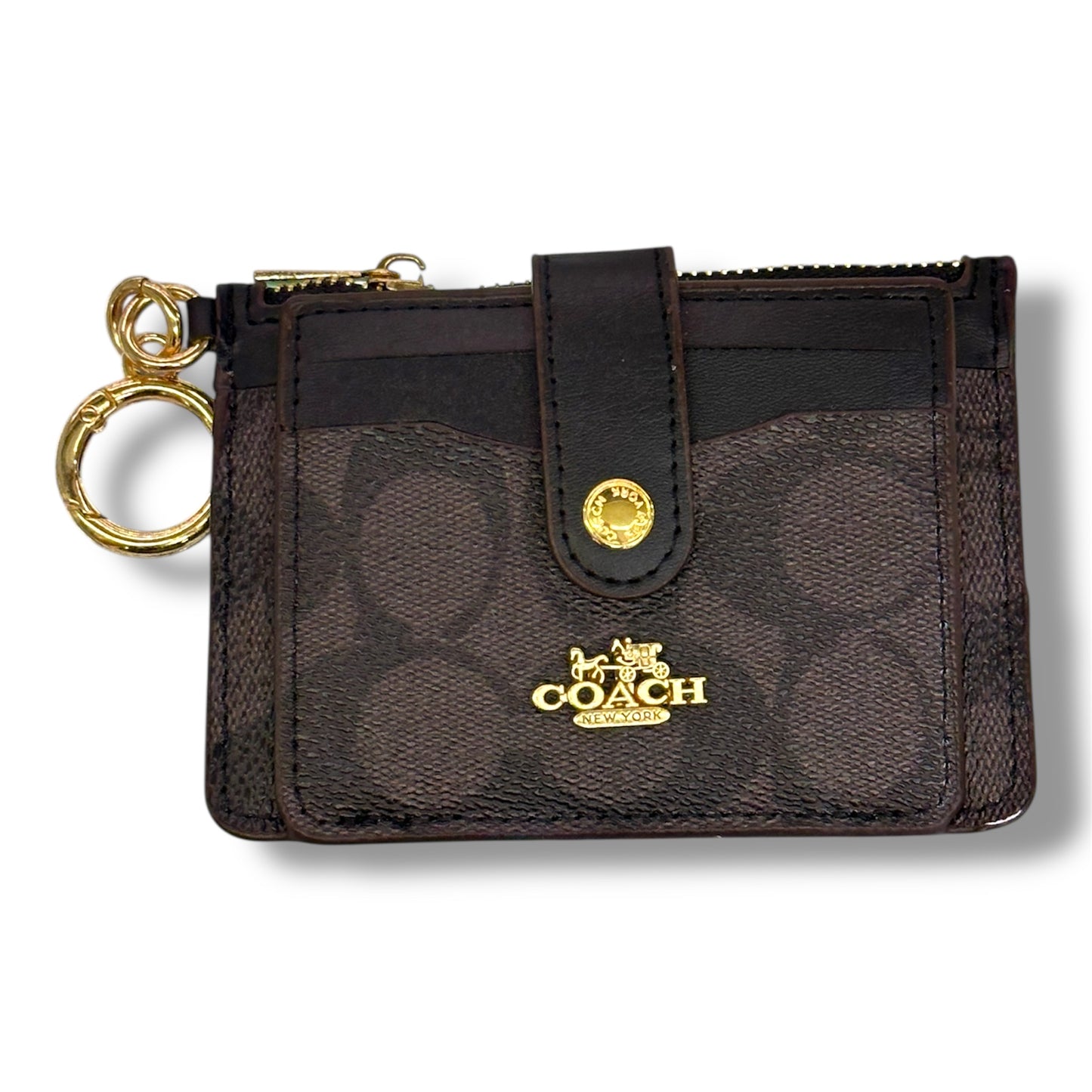 TARJETEROS ESTILO COACH AAA - DIFERENTES COLORES - 1 UNIDAD