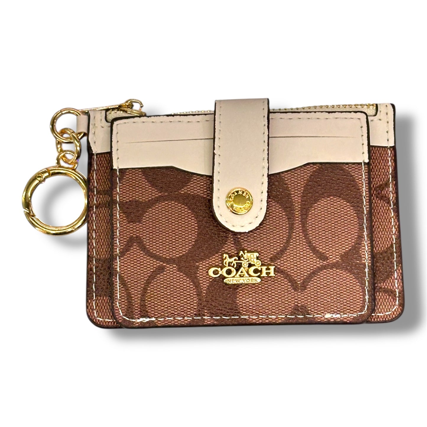 TARJETEROS ESTILO COACH AAA - DIFERENTES COLORES - 1 UNIDAD
