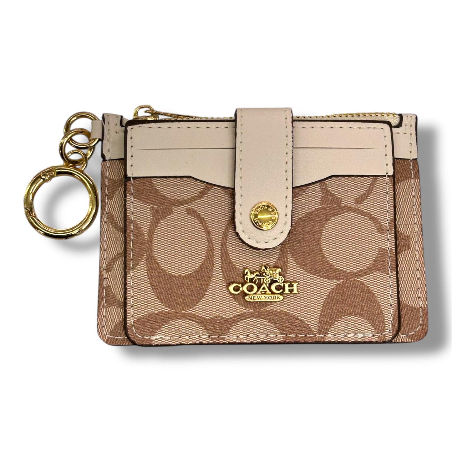 TARJETEROS ESTILO COACH AAA - DIFERENTES COLORES - 1 UNIDAD