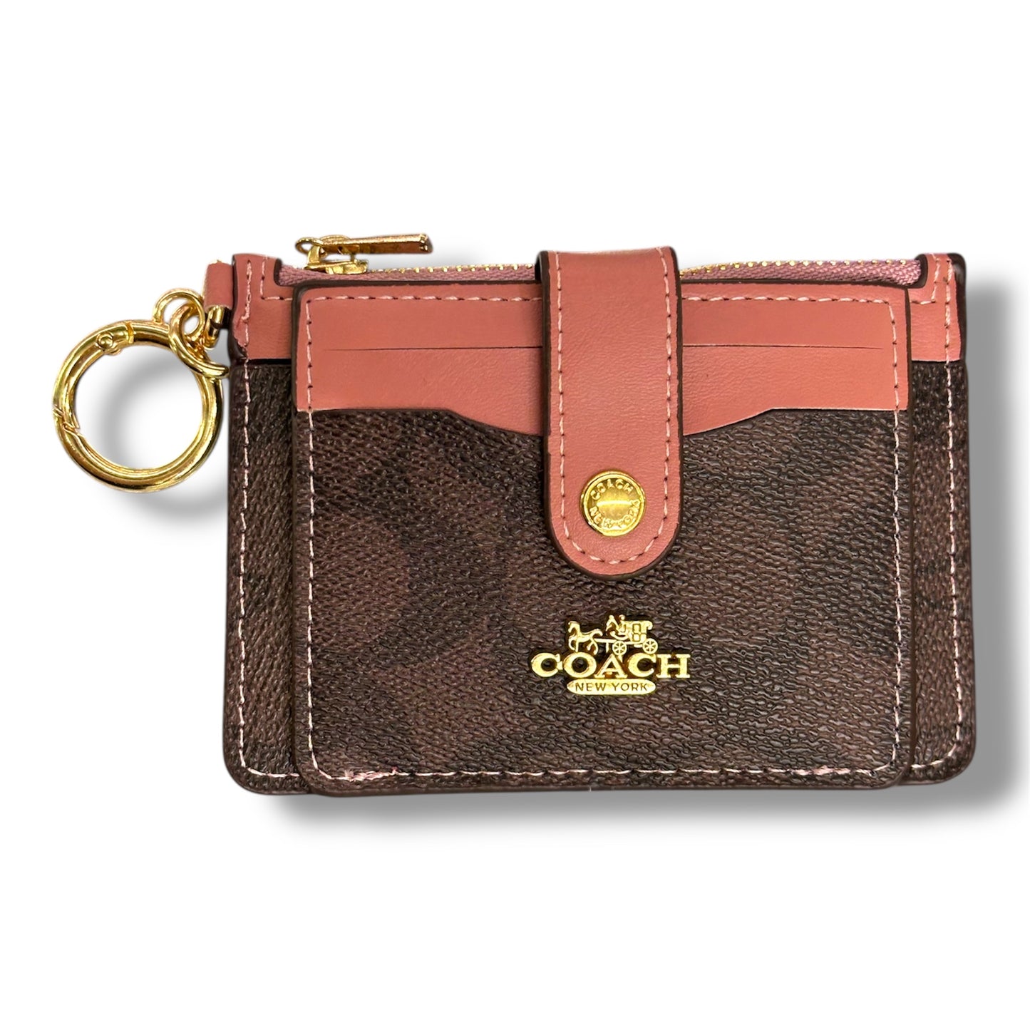 TARJETEROS ESTILO COACH AAA - DIFERENTES COLORES - 1 UNIDAD