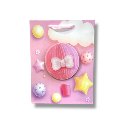BOLSA DE REGALO DE BABY SHOWER 18x24x8 CM - VARIOS DISEÑOS