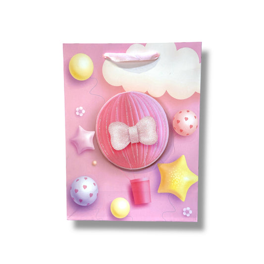 BOLSA DE REGALO DE BABY SHOWER 18x24x8 CM - VARIOS DISEÑOS